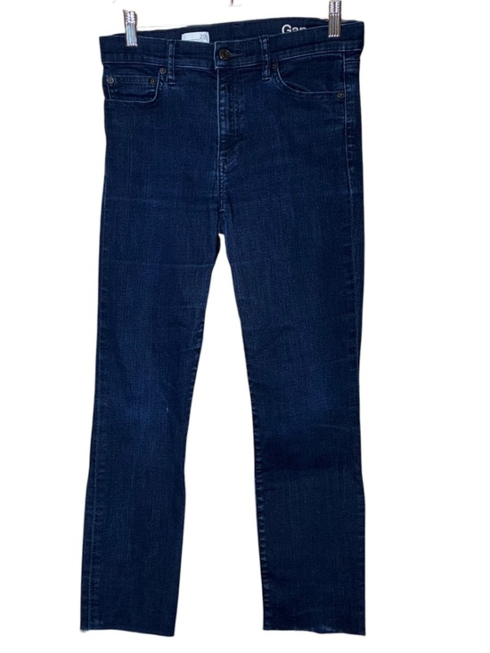 Gap Resolution Slim Straight Jeans in Dark Blue Rinse Style 14145 Size 8/29